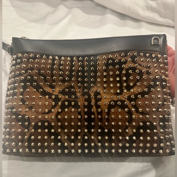 Christian Louboutin Studded Clutch - Picture 4 of 11